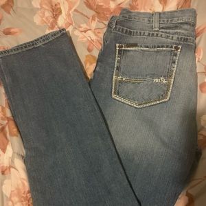 Mens Ariat Jeans . Size 38x36 . Traditional relaxed bootcut. Like new